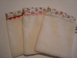 Gant de toilette par Mathilde coud pour L