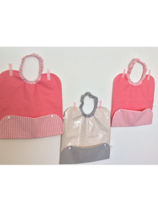 Bavoir enduit par Mathilde coud pour L