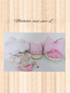 Décoration rose par Mathilde coud pour L